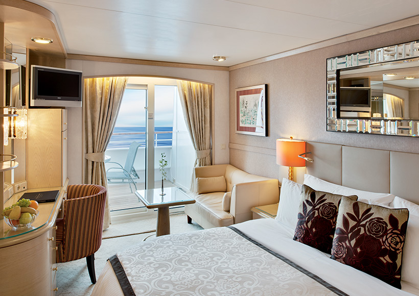 Deluxe Stateroom with Verandah (A1) (B1) (B2)